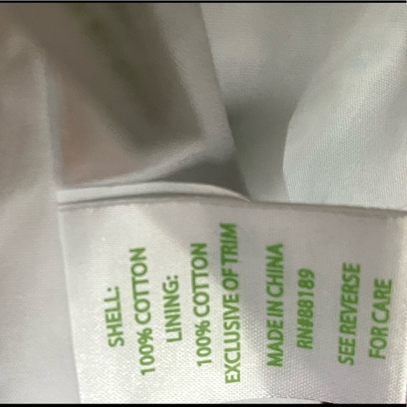 LILLY PULITZER BRYNN DRESS SHIFT SLEEVELESS BLUE WHITE BIRDS LACE SIZE 2 - Picture 10 of 10